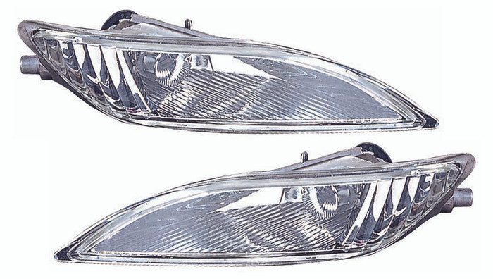 2006-2010 Toyota Sienna Fog Light Driver Left and Passenger Right Side