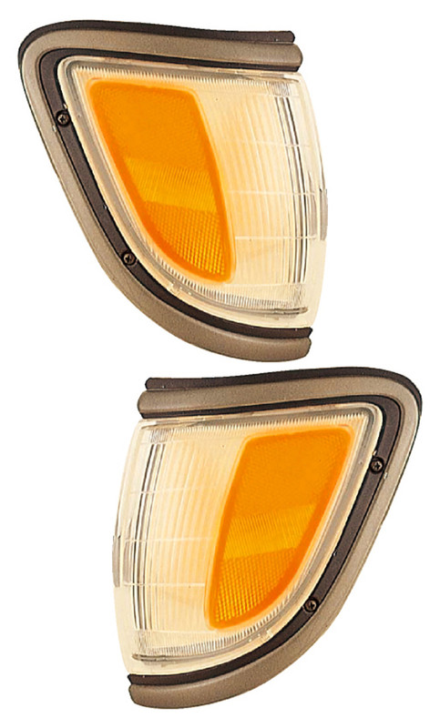 1995-1996 Toyota Tacoma Rear Wheel Drive Only Corner Light Driver Left and Passenger Right Side TO2520141