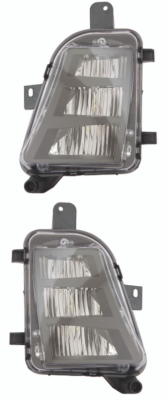 2014-2017 Volkswagen Golf Fog Light Driver Left and Passenger Right Side
