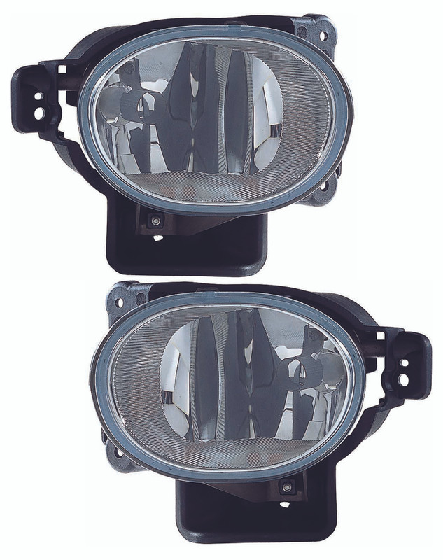 2007-2008 Acura TL Fog Light Driver Left and Passenger Right Side