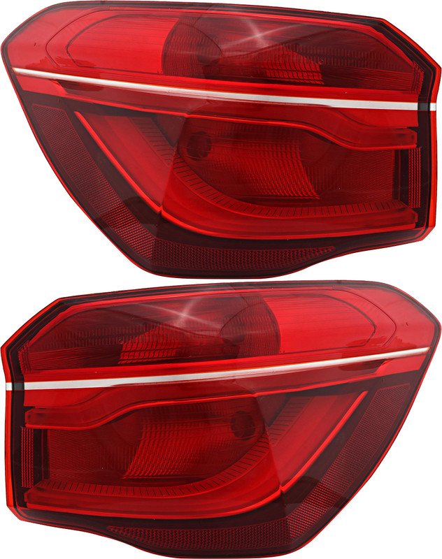 2016-2019 BMW X1 Tail Light Driver Left and Passenger Right Side LED
