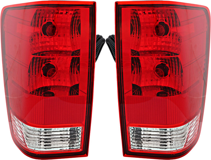 2004-2013 Nissan Titan Tail Light Driver Left and Passenger Right Side With Utility Compartment