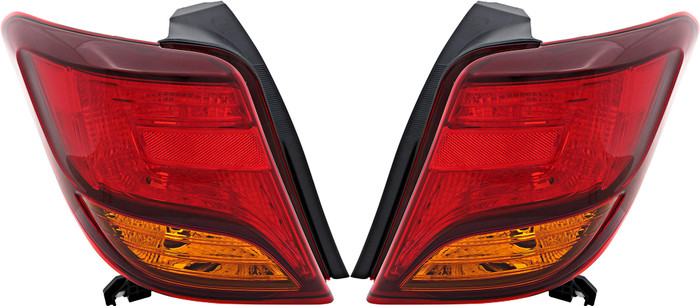 2015-2017 Toyota Yaris Hatchback Tail Light Driver Left and Passenger Right Side