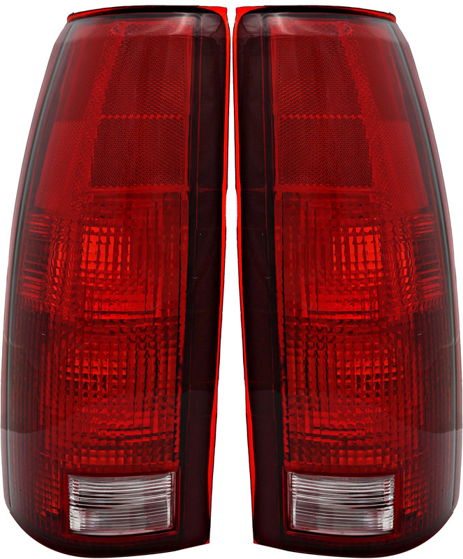 1988-2002 Chevrolet K2500 Tail Light Driver Left and Passenger Right Side