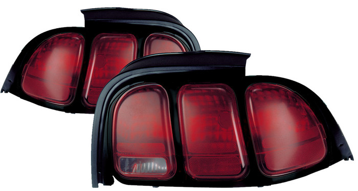 1996-1998 Ford Mustang Tail Light Driver Left and Passenger Right Side