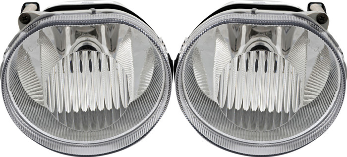 2002-2004 Jeep Liberty Fog Light Driver Left and Passenger Right Side