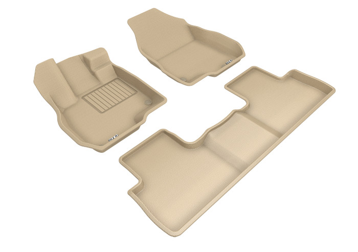 2019-2022 Acura RDX Floor Mats Liners Front and Rear Row Kagu Tan