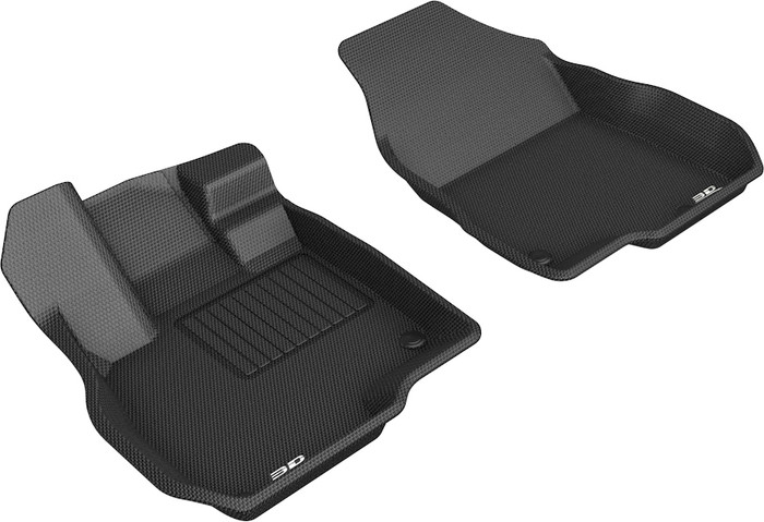 2019-2022 Acura RDX Floor Mats Liners Front Row Kagu Black