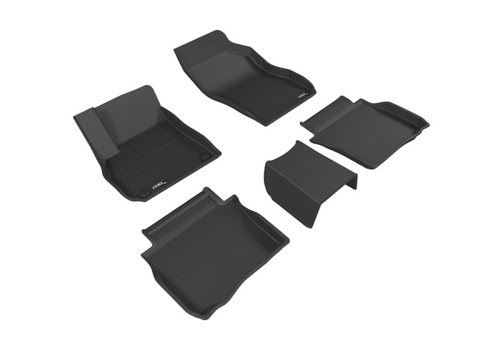 2017-2019 Buick Lacrosse Floor Mats Liners Front and Rear Row Kagu Black
