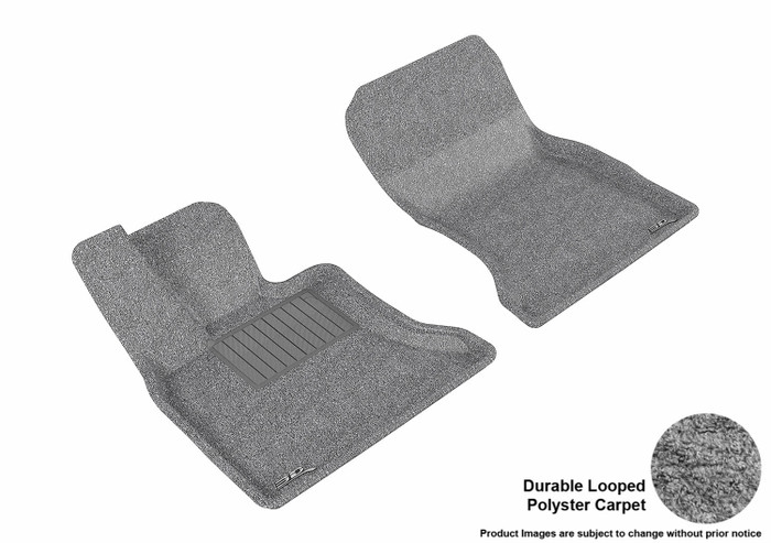 2010-2017 BMW 5 Series Gran Turismo Floor Mats Liners Front Row Classic Gray sDrive