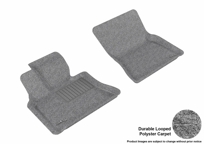 2008-2014 BMW X6 Floor Mats Liners Front Row Classic Gray