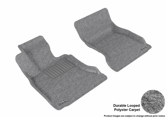 2011-2016 BMW 5 Series Sedan Floor Mats Liners Front Row Classic Gray sDrive