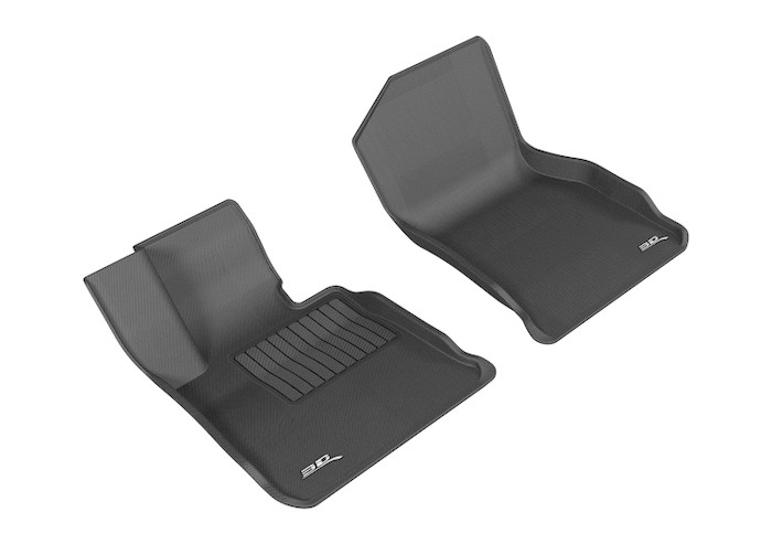 2014-2020 BMW 4 Series Floor Mats Liners Front Row Kagu Black Convertible sDrive