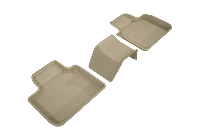 2018-2019 BMW 6 Series Gran Turismo Floor Mats Liners Rear Row Kagu Tan