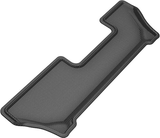 2019-2022 BMW X5 Floor Mats Liners 3rd Rear Row Kagu Black