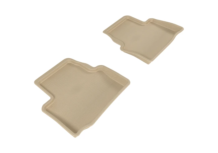 2013-2019 Cadillac ATS-V Floor Mats Liners Rear Row Kagu Tan