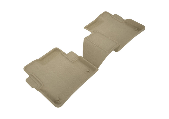 2016-2020 Cadillac CT6 Floor Mats Liners Rear Row Kagu Tan