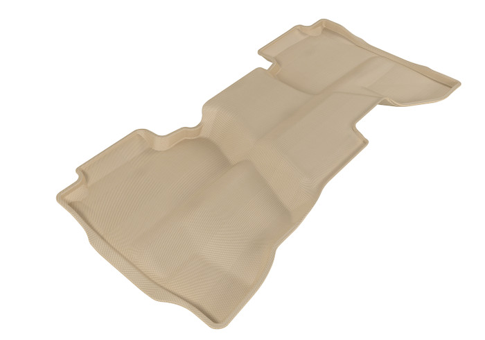 2015-2019 Chevrolet Silverado 3500 Double Cab Floor Mats Liners Rear Row Kagu Tan