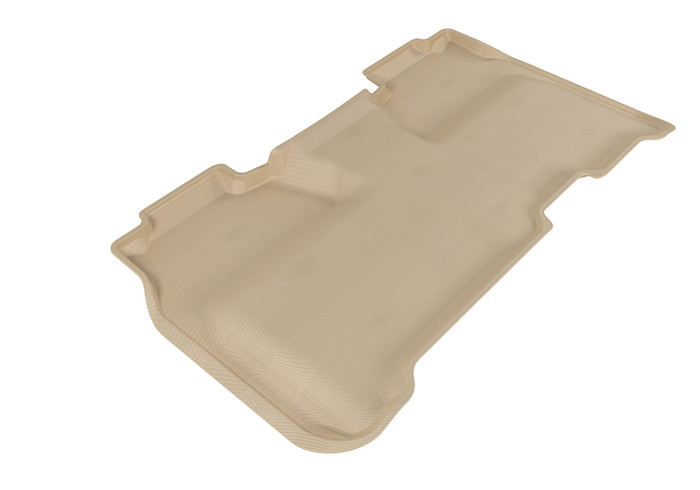 2015-2019 GMC Sierra 3500 Crew Cab Floor Mats Liners Rear Row Kagu Tan