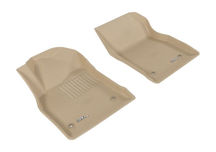 2016 Chevrolet Cruze Limited Floor Mats Liners Front Row Kagu Tan