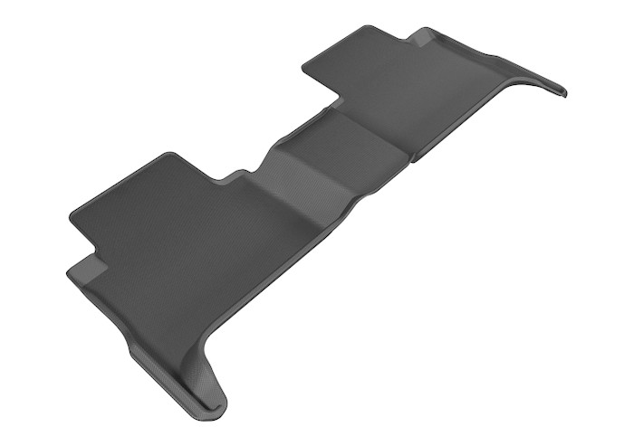 2015-2022 Chevrolet Colorado Crew Cab Floor Mats Liners Rear Row Kagu Black