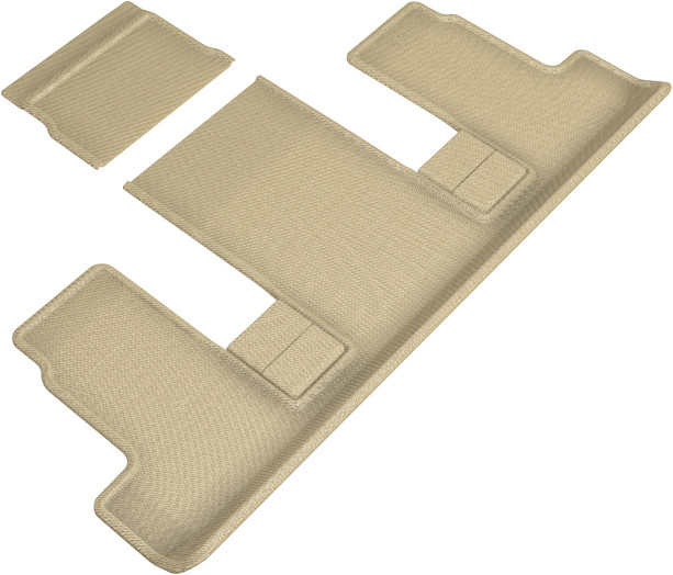 2018-2022 Chevrolet Traverse Floor Mats Liners 3rd Rear Row Kagu Tan 7 Seat