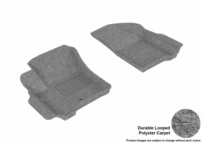 2009-2012 Dodge Journey Floor Mats Liners Front Row Classic Gray