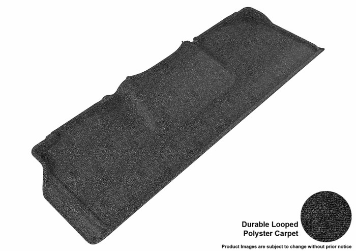 2010-2018 Dodge Ram 3500 Mega Cab Floor Mats Liners Rear Row Classic Black