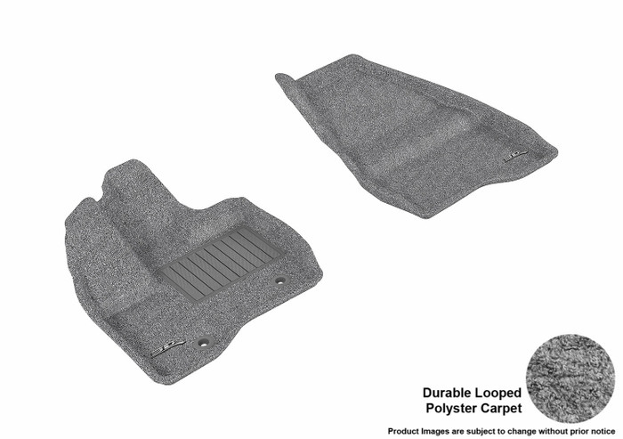 2011-2014 Ford Explorer Floor Mats Liners Front Row Classic Gray