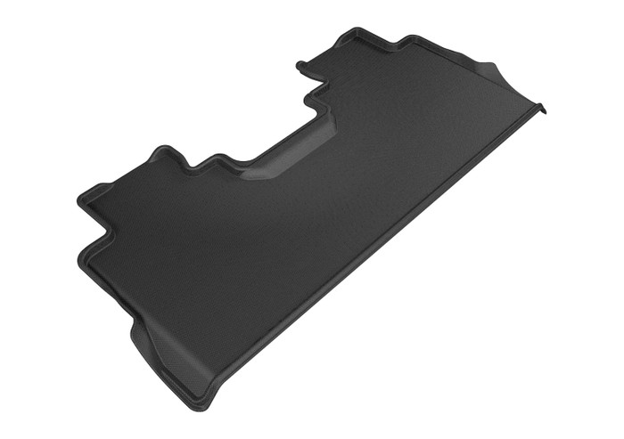2017-2022 Ford F-250 Supercrew Floor Mats Liners Rear Row Kagu Black 5 Seat