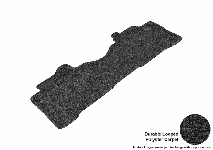 2009-2015 Honda Pilot Floor Mats Liners Rear Row Classic Black