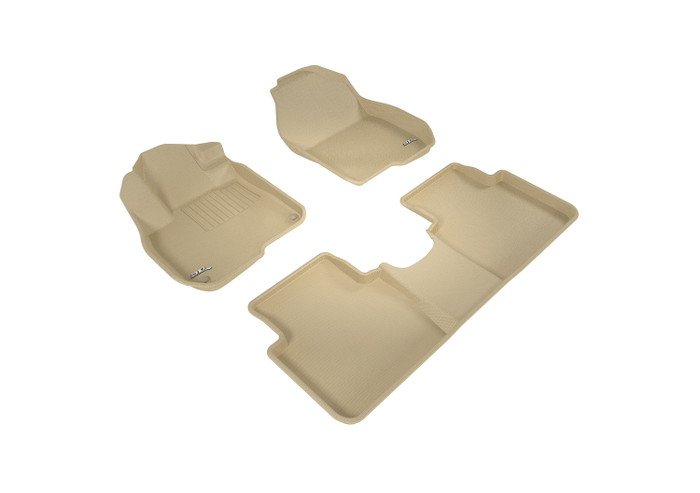 2017-2022 Honda CR-V Floor Mats Liners Front and Rear Row Kagu Tan