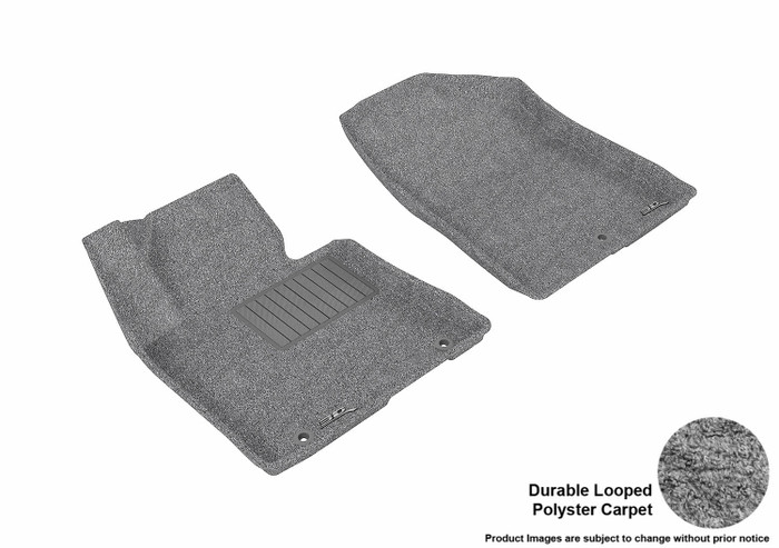 2013-2017 Hyundai Elantra GT Floor Mats Liners Front Row Classic Gray
