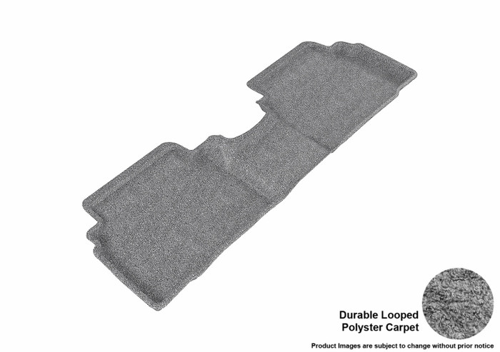 2010-2015 Hyundai Tucson Floor Mats Liners Rear Row Classic Gray