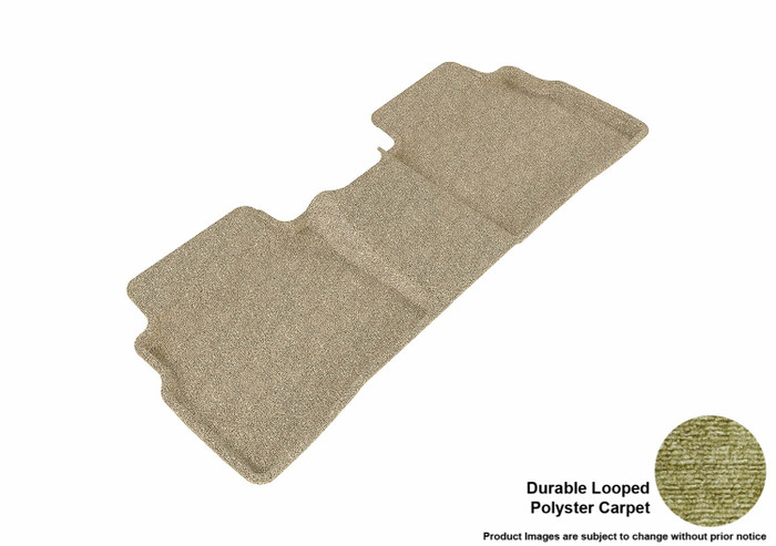2011-2014 Hyundai Sonata Floor Mats Liners Rear Row Classic Tan