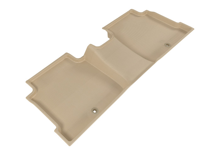 2016-2016 Hyundai Sonata Hybrid Floor Mats Liners Rear Row Kagu Tan