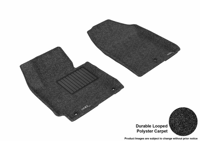 2014-2016 Hyundai Elantra Sedan/Coupe Floor Mats Liners Front Row Classic Black