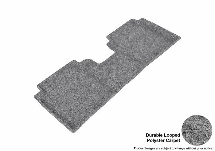 2014-2016 Hyundai Elantra Sedan/Coupe Floor Mats Liners Rear Row Classic Gray