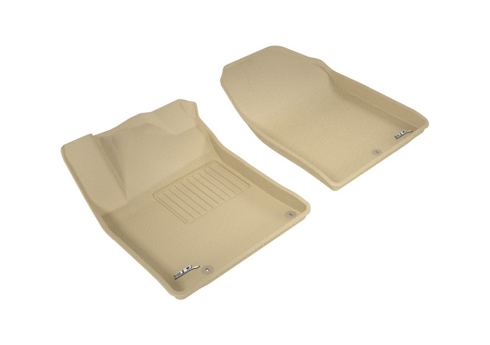 2018-2020 Hyundai Elantra GT Floor Mats Liners Front Row Kagu Tan