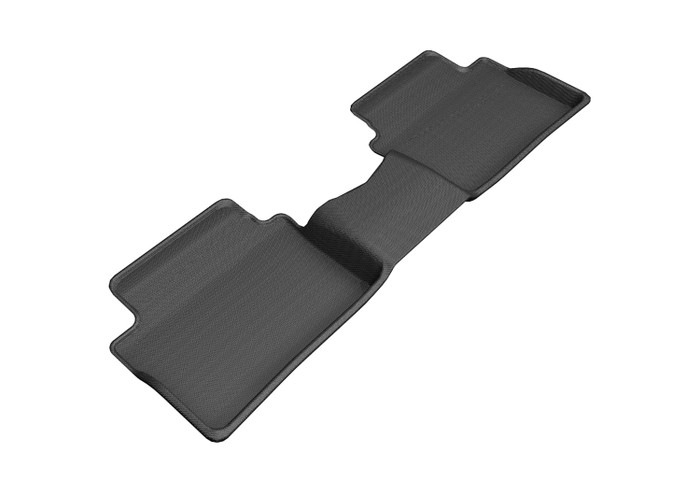 2019-2021 Hyundai Veloster Floor Mats Liners Rear Row Kagu Black