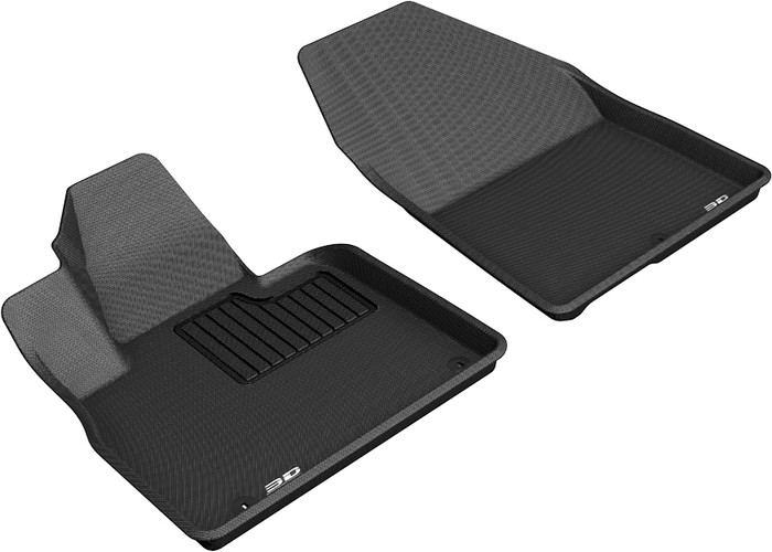 2019-2020 Hyundai Santa Fe Floor Mats Liners Front Row Kagu Black
