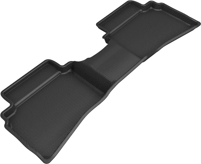 2020-2022 Hyundai Venue Floor Mats Liners Rear Row Kagu Black