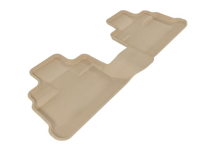2007-2013 Jeep Wrangler JK Unlimited Floor Mats Liners Rear Row Kagu Tan