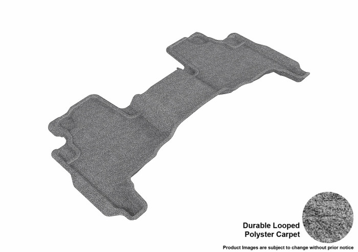 2006-2010 Jeep Commander Floor Mats Liners Rear Row Classic Gray