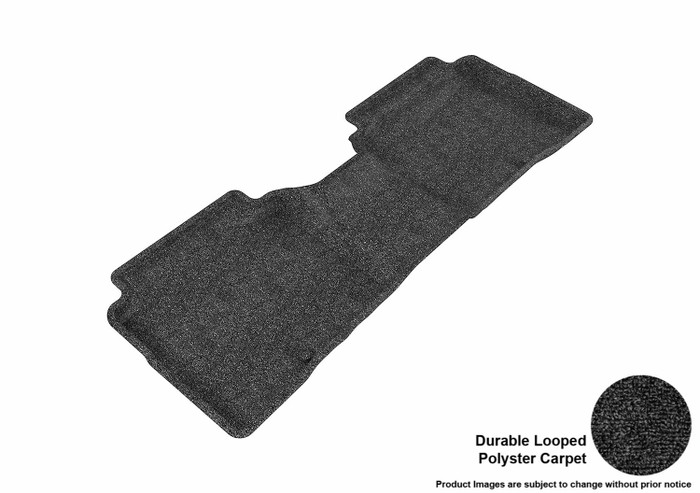2011-2015 Kia Optima Floor Mats Liners Rear Row Classic Black