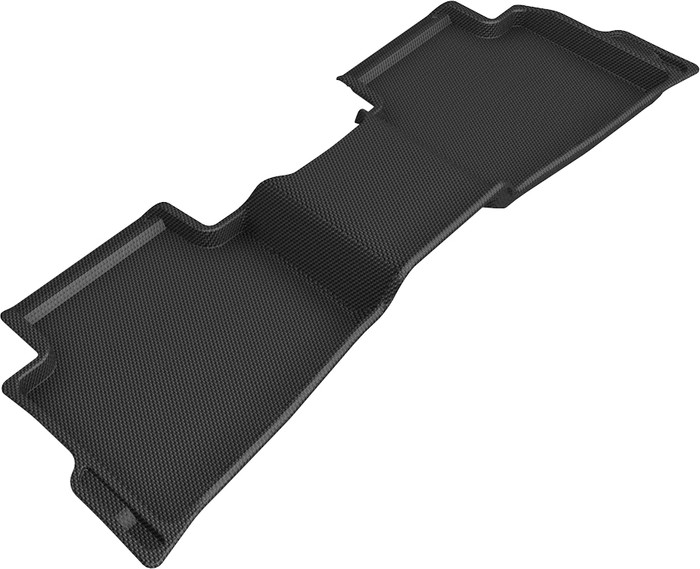 2021-2022 Kia Seltos Floor Mats Liners Rear Row Kagu Black