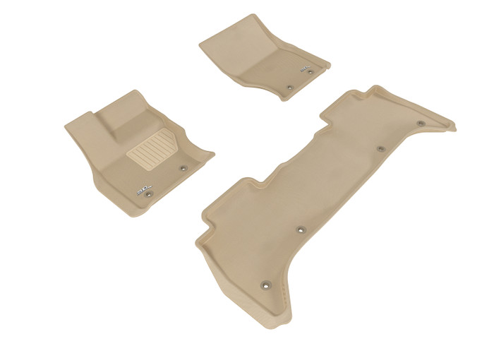 2013-2022 Land Rover Range Rover Floor Mats Liners Front and Rear Row Kagu Tan