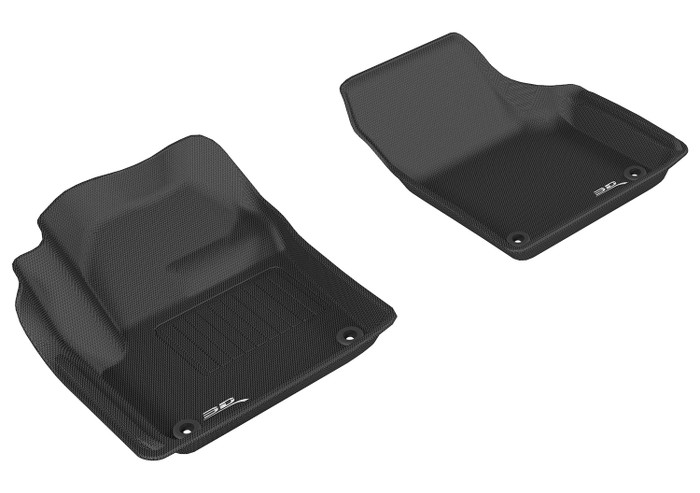 2015-2019 Land Rover Discovery Sport Floor Mats Liners Front Row Kagu Black