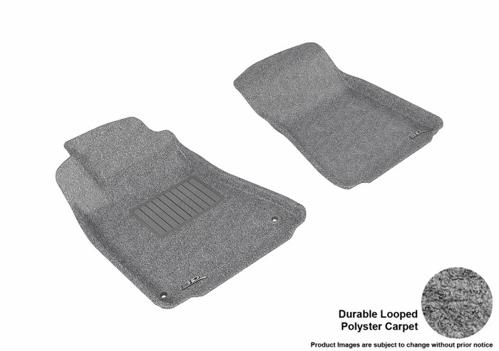 2006-2013 Lexus IS350 RWD Floor Mats Liners Front Row Classic Gray