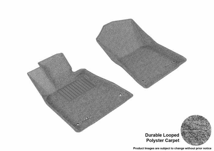 2013-2020 Lexus GS RWD Floor Mats Liners Front Row Classic Gray